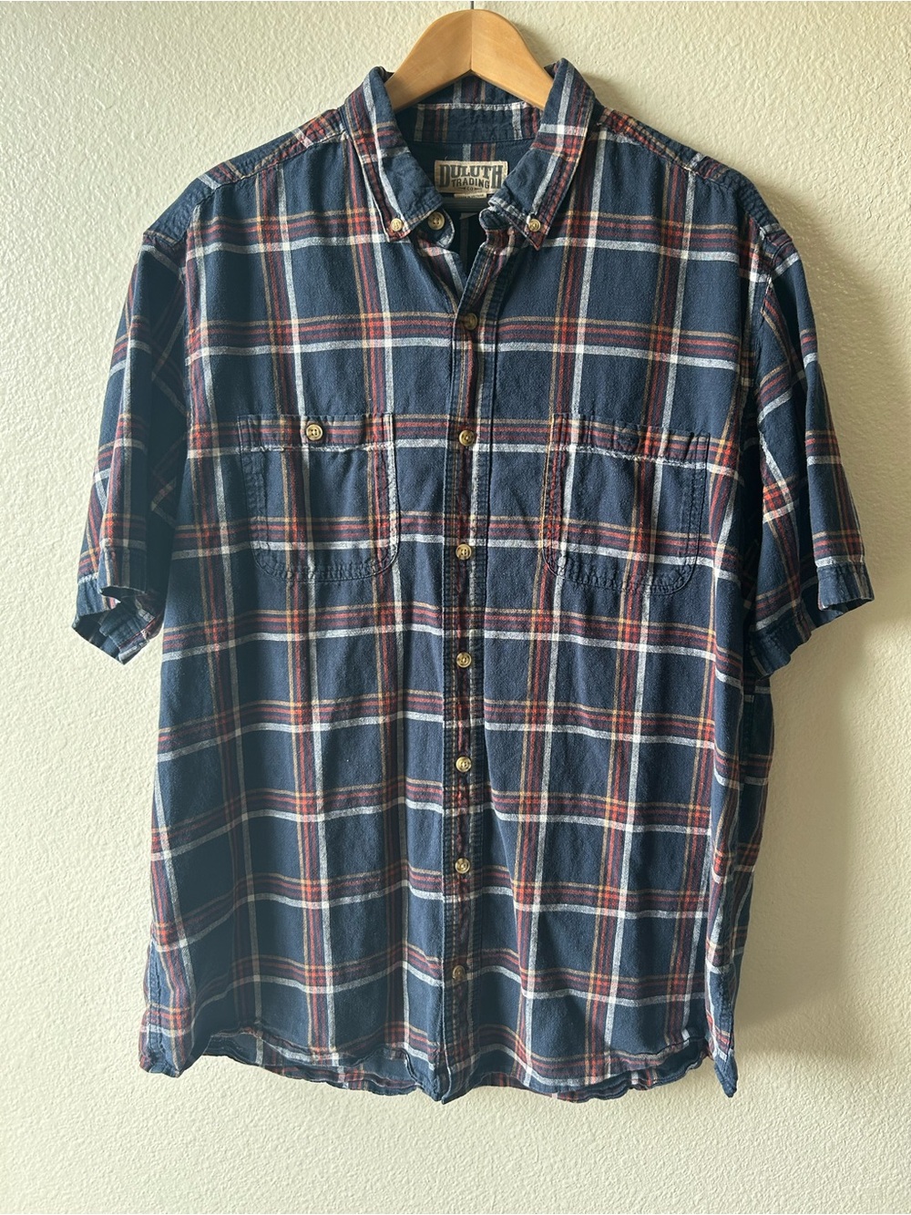 EUC MENS Duluth Trading Co button-up shirt